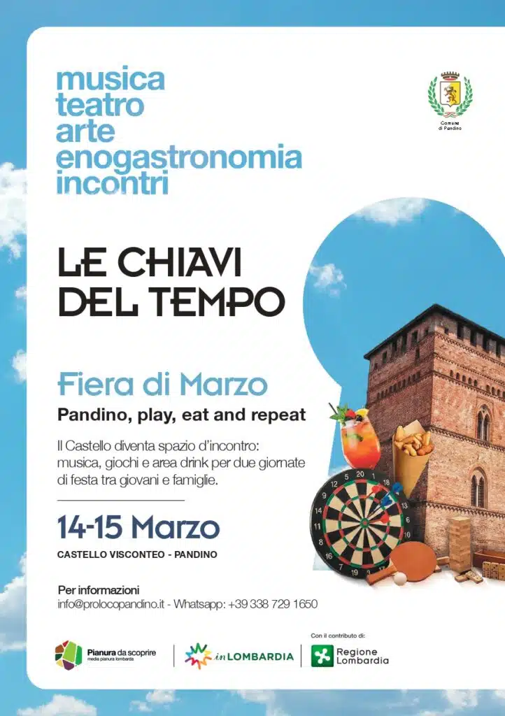 LE CHIAVI DEL TEMPO_Flyer PANDINO_fronte